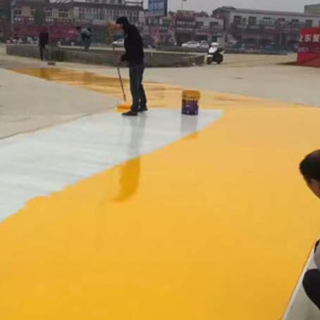 临汾彩色路面喷涂翻新的使用寿命多长